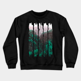 My Mountains and Hiking Art Crewneck Sweatshirt